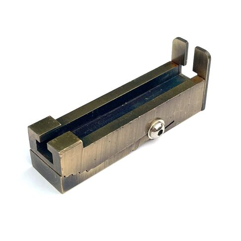 Hilbrandt Brass Tattoo Machine Spring Flake Adjustment Jig - Armature Bar And Spring Alignment Tool in Saudi Arabia