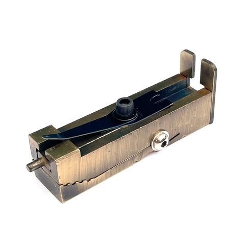 Hilbrandt Brass Tattoo Machine Spring Flake Adjustment Jig - Armature Bar And Spring Alignment Tool in Saudi Arabia