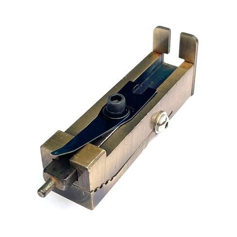 Hilbrandt Brass Tattoo Machine Spring Flake Adjustment Jig - Armature Bar And Spring Alignment Tool in Saudi Arabia