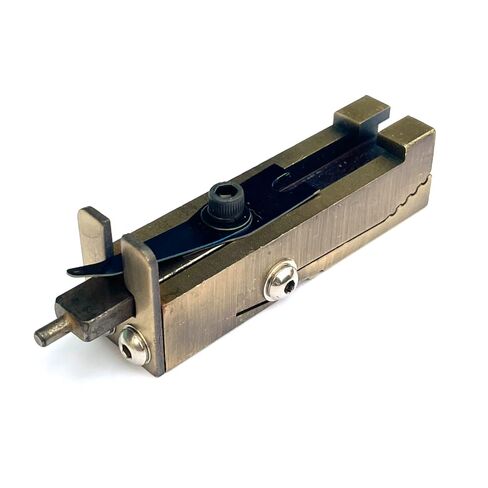 Hilbrandt Brass Tattoo Machine Spring Flake Adjustment Jig - Armature Bar And Spring Alignment Tool in Saudi Arabia