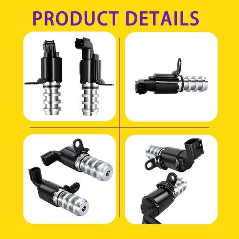 2pcs Engine Variable Valve Timing VVT Solenoid Camshaft Position Actuator Compatible with Honda CR-V CRV Civic Accord L4 1.5L 2.4L 16 17 18 19 20 21 2016 2017 2018 2019 2020 2021 Replaces 1583059B004 in Saudi Arabia