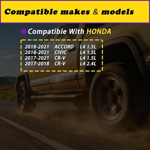 2pcs Engine Variable Valve Timing VVT Solenoid Camshaft Position Actuator Compatible with Honda CR-V CRV Civic Accord L4 1.5L 2.4L 16 17 18 19 20 21 2016 2017 2018 2019 2020 2021 Replaces 1583059B004 in Saudi Arabia