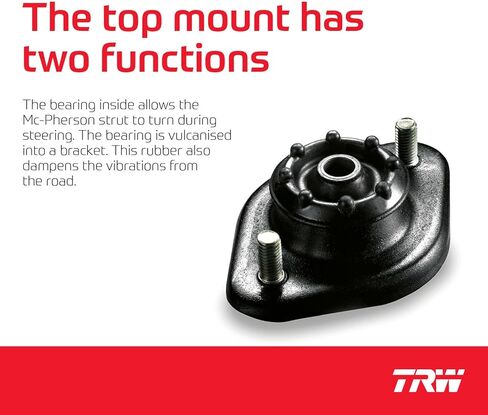 TRW JSB4852S Front Suspension Strut Mount Compatible with BMW 328xi 2007-2008 and Other Vehicle Applications in Kuwait