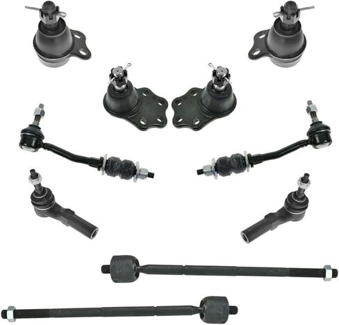 Ball Joint Tie Rod End Sway Bar Kit Set for Dodge for Durango 4.7L/5.9L 2000-2003 2WD 10 Piece Sealed in Saudi Arabia