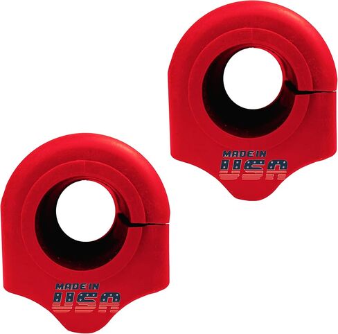 Suspension Dudes 4PC Front CODE RED Sway Bar Stabilizer Link & Bushing Kit FITS Wrangler 2020-2024, Gladiator 2020-2024, Bushings Made In USA - Bar Size 33 mm, 68251376AB 68413960AC K700908 in Kuwait
