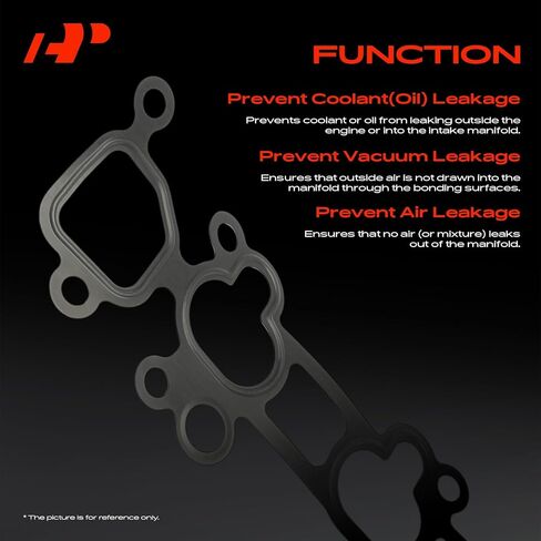 A-Premium Lower Engine Intake Manifold Gasket Set Compatible with Mitsubishi Mirage 1997-2002, 1.5L in Kuwait