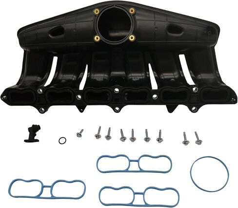 PartsFlow Intake Manifold w/Gaskets for Buick Rainier Chevy GMC Envoy Isuzu Saab 9-7x in Kuwait