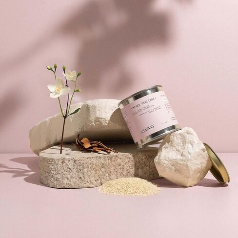 The New Savant Scented Candle - Library in a Forest - Aesthetic Bookish Candle for Home, Pine, Citrus, Patchouli & Leather, Soy Wax Blend, Vegan & Cruelty-Free, 50-Hour Burn Time - 7oz in Saudi Arabia