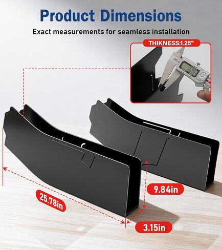 ELITEWILL Mid-Rear Frame Rust Repair Compatible with 2007-2014 Chevy Silverado & GMC Sierra 1500 Long Bed in Kuwait