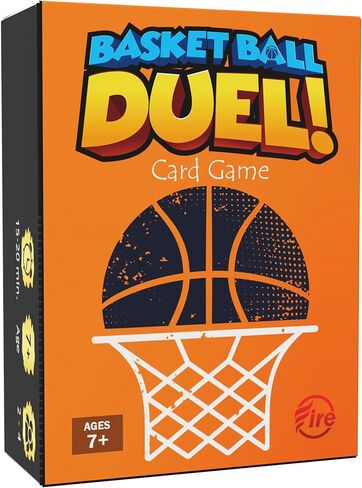 Card Game – Fast-Paced Puzzle & Strategy Basketball Game for Kids, Teens & Adults | 2–5 Players or Team Play | Ages 7+ | Youth Basketball to NBA-Inspired Sports Family Game Night Fun in Kuwait