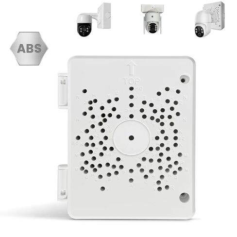 【PTZ/Bullet Camera Junction Box】 Universal Security Camera Junction Box ABS Plastic Waterproof Hide Cable Boxes CCTV Mounting Brackets in Saudi Arabia
