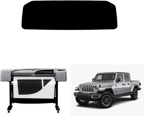 لون نافذة كربون ممتاز يناسب الزجاج الأمامي للسيارة Jeep Gladiator 2020-2026 (50% بدون C/O) in Kuwait