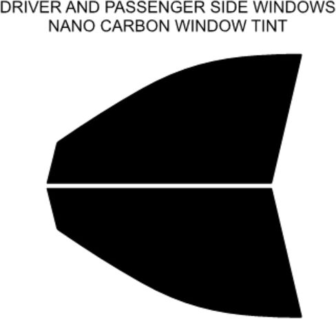 Precut Tint Kit Nano Carbon Film for Lincoln Aviator 2020-2026 Driver and Passenger Windows Computer Cut to Custom Fit Your Windows.. (35% All) in Kuwait
