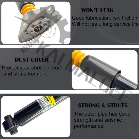 2PCS Rear Shock Absorbers without Adaptive Control, Rear Left and Right Shock Struts for BMW F30 F31 320i 328d 328i 335i 420i 428i 430i 435i 440i xDrive in Kuwait
