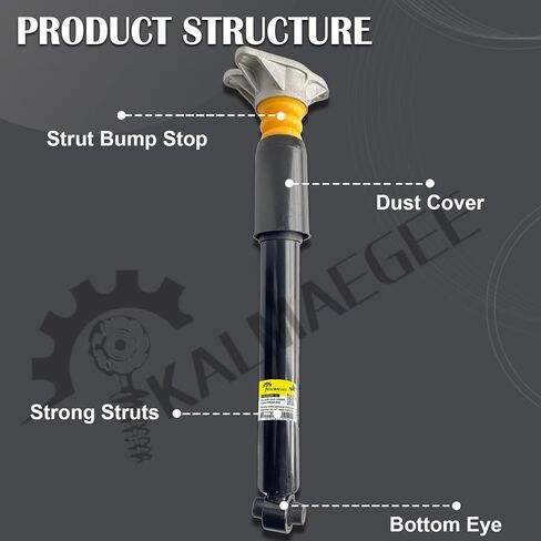 2PCS Rear Shock Absorbers without Adaptive Control, Rear Left and Right Shock Struts for BMW F30 F31 320i 328d 328i 335i 420i 428i 430i 435i 440i xDrive in Kuwait