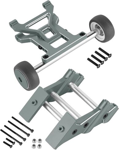 مجموعة قضيب حركة بهلوانية بالدراجة من الألومنيوم RC وجزء ترقيات جبل الجناح لـ 1/10 KRATON 4X4 4S V2 BLX، منبوذ 4X4 4S V2 BLX، حامل جناح خلفي من سبيكة معدنية للقفز على العجلات، استبدل ARA320613، ARA320631، أحمر in Kuwait