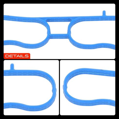 A-Premium Lower Engine Intake Manifold Gasket Set Compatible with Chevrolet Colorado 2004-2012 & GMC Canyon 2004-2012 & Isuzu i-350 2006, i-370 2007-2008 & Hummer H3 2006-2010, H3T 2009-2010 in Kuwait