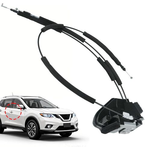 مشغل قفل الباب الجانب الأيمن الأمامي، متوافق مع 2014-2020 Nissan Rogue، مجموعة مزلاج قفل الباب، يستبدل 80500-4BA0A in Kuwait