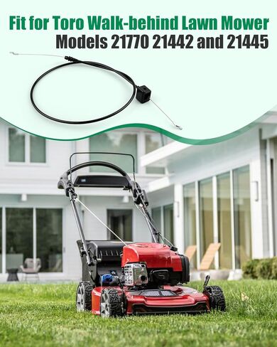 Engine Brake Cable Replace 140-3948 Fit for Toro Walk-Behind Lawn Mower Models 21770 21442 21445 in Kuwait