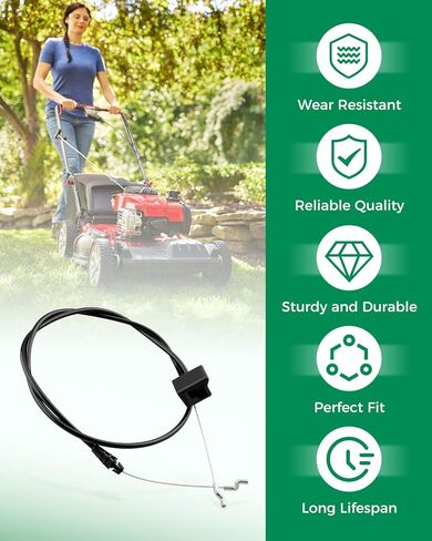 Engine Brake Cable Replace 140-3948 Fit for Toro Walk-Behind Lawn Mower Models 21770 21442 21445 in Kuwait