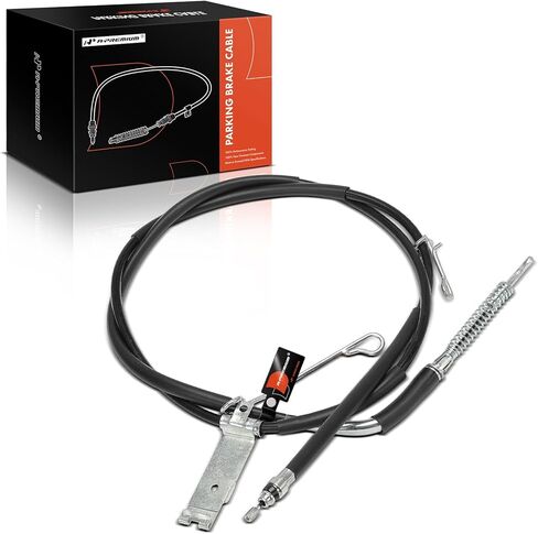 A-Premium Rear Passenger Side Parking Brake Cable Assembly Compatible with Ford Models: F-450 F-550 Super Duty 2003 2004 in Kuwait