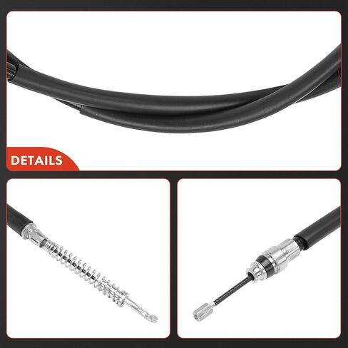 A-Premium Rear Passenger Side Parking Brake Cable Assembly Compatible with Ford Models: F-450 F-550 Super Duty 2003 2004 in Kuwait