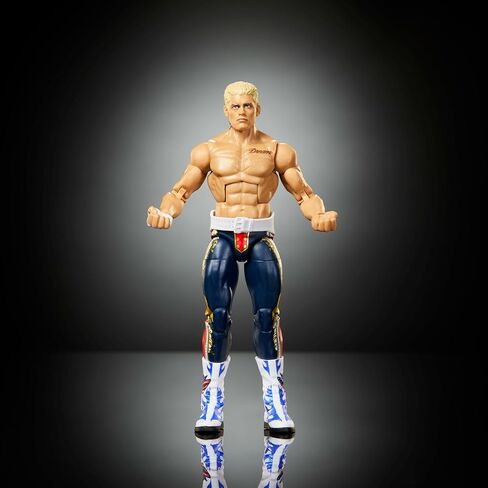 Mattel WWE Elite Action Figure & Accessories, Series #125 Set, 6-inch Collectible Cody Rhodes with 25 Articulation Points & Swappable Hands in Kuwait