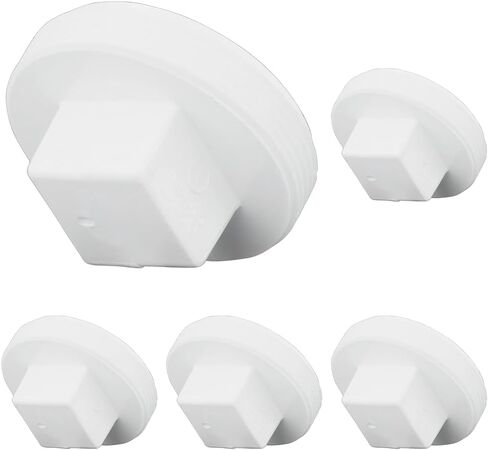CHARLOTTE PIPE 6 DWV CLEANOUT PLUG DWV (DRAIN, WASTE AND VENT) (1 Unit Piece) in Saudi Arabia