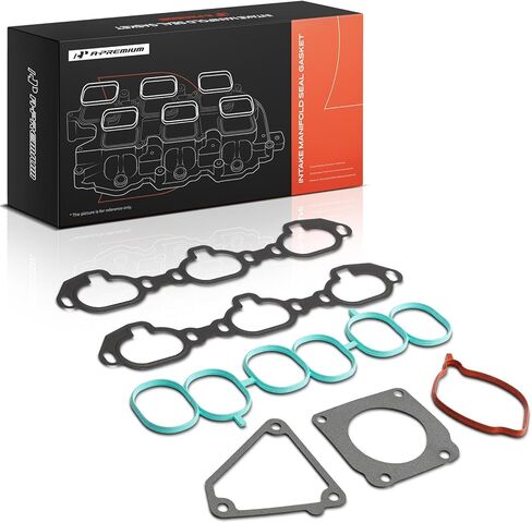 A-Premium Lower and Upper Engine Intake Manifold Gasket Set Compatible with Nissan Maxima & Infiniti I30, 2000-2001, 3.0L in Saudi Arabia