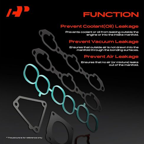 A-Premium Lower and Upper Engine Intake Manifold Gasket Set Compatible with Nissan Maxima & Infiniti I30, 2000-2001, 3.0L in Saudi Arabia