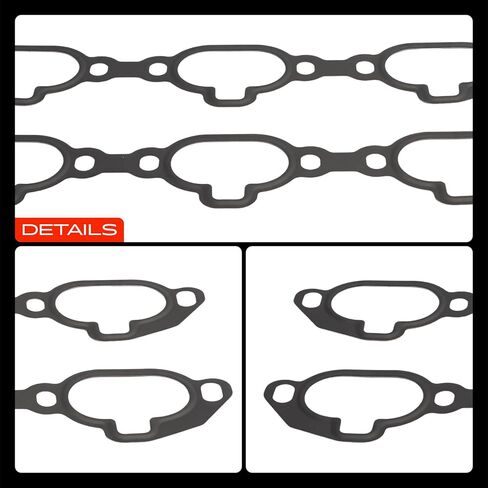 A-Premium Lower and Upper Engine Intake Manifold Gasket Set Compatible with Nissan Maxima & Infiniti I30, 2000-2001, 3.0L in Saudi Arabia