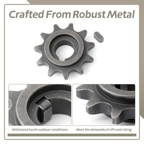 11T Electric Dirt Bike Chain Engine Sprocket Compatible with Tuttio Soleil01 Ebike Replacement for Tutti Soleil01 Front Sprocket in Kuwait