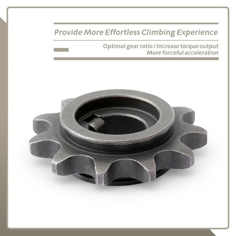 11T Electric Dirt Bike Chain Engine Sprocket Compatible with Tuttio Soleil01 Ebike Replacement for Tutti Soleil01 Front Sprocket in Kuwait