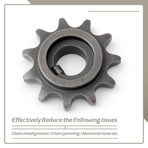 11T Electric Dirt Bike Chain Engine Sprocket Compatible with Tuttio Soleil01 Ebike Replacement for Tutti Soleil01 Front Sprocket in Kuwait