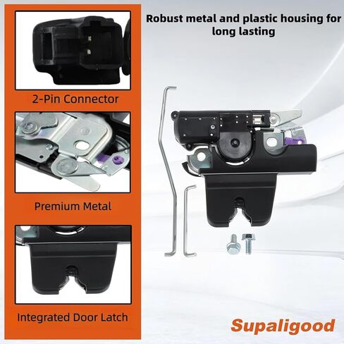 Trunk Latch Actuator for Toyota Camry 2002-2006, No. 64600-AA020, 64600-33091 Tailgate Lock Assembly, Mechanism Liftgate Latch Lock Actuator (Rear Door Latch Rear Hatch Latch) in Saudi Arabia