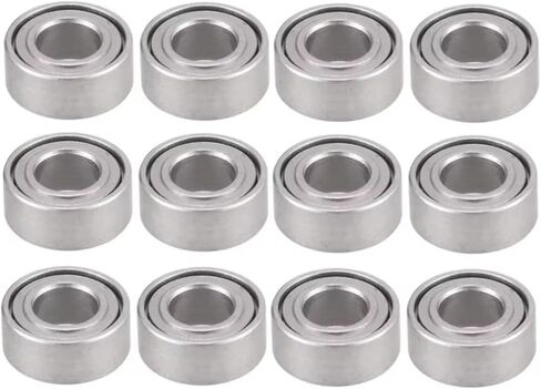RC Repair Parts Compatible with WPL C14 C24 C34 C44 for MN D90 for MN-90 for MN99S RC Car Upgrade Parts Accessories 12PCS Steel Bearing 3X6X2mm in Kuwait