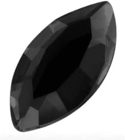 Preciosa Navette Flatback Rhinestones - Size: 8x4mm - Choose Your Color - 144 Pieces Per Pack (Crystal AB) in Kuwait