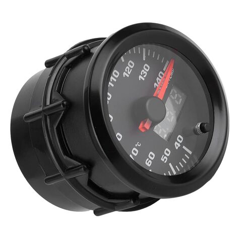MAVIS LAVEN 2in Water Temperature Gauge, Plastic with Blue LED Display, Monitor Engine Coolant 40-140C for All 12V Cars in Kuwait