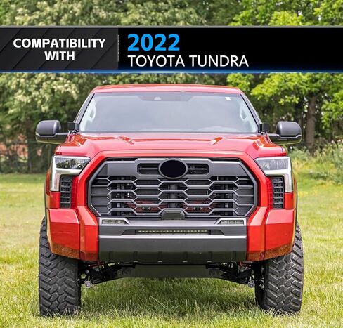 A-Pillar Hood Hinges Ditch Light Bracket Compatible with 2022 Toyota Tundra, Lighting Mount Brackets for Auxiliary Off Road LED Work Pod Light (2PCS, Black) in Kuwait