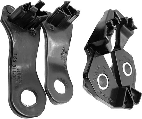 Front Left and Right Headlight Bracket Repair kit, 63126949634, 63126949633, 63126941478, Suitable for 2008 BMW 550i E60 E61 525i 530i 540i 545i 550i Headlight Brackets (4Pcs) in Saudi Arabia