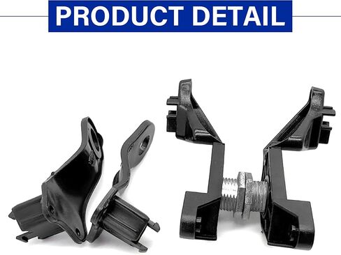 Front Left and Right Headlight Bracket Repair kit, 63126949634, 63126949633, 63126941478, Suitable for 2008 BMW 550i E60 E61 525i 530i 540i 545i 550i Headlight Brackets (4Pcs) in Saudi Arabia