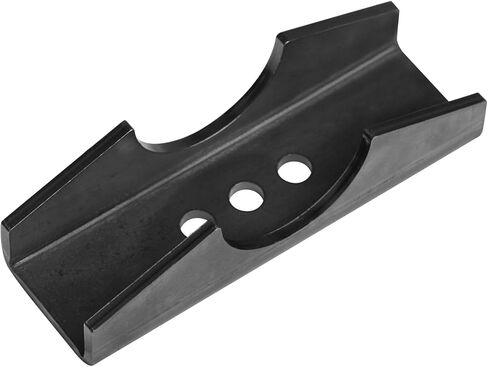 GBGS 2 Pack Axle Spring Perch Seat for OD 3" Round Tube,1/4"Thick,Anti-Wrap Trailer Axle Saddle Hanger Bracket,Works with 2-1/2" Wide Leaf Spring in Kuwait