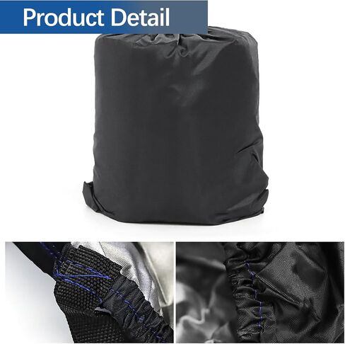 WFLNHB Utility Vehicle Storage Cover 210D 2-3 Seat Replacement for Kawasaki Mule 4000 4010 Trans SE in Kuwait