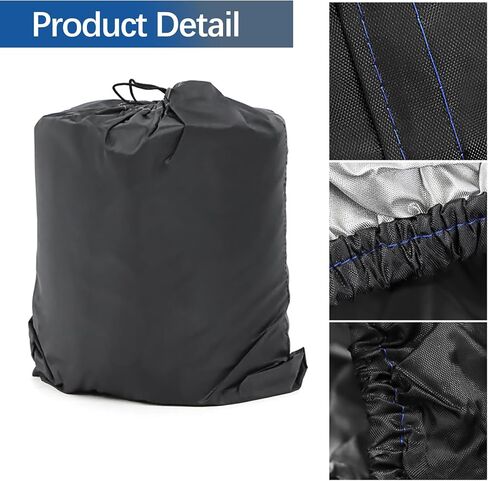 WFLNHB Utility Vehicle Storage Cover 210D 2-3 Seat Replacement for Kawasaki Mule 4000 4010 Trans SE in Kuwait