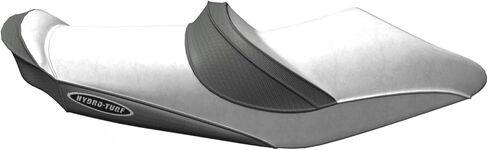 Hydro-Turf Seat Cover for Yamaha VX Cruiser (06-09) Colorway (Silver/White) in Saudi Arabia