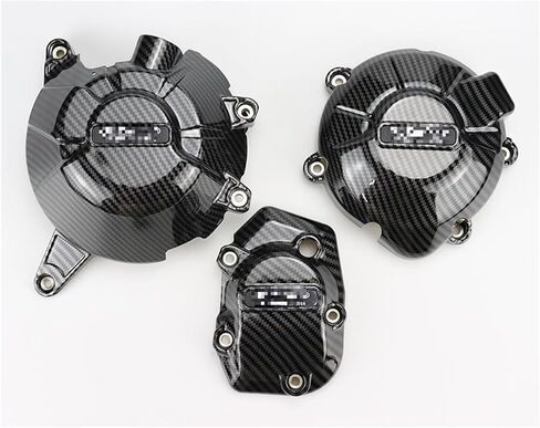 Engine Guard Motorcycles Engine Cover Protection Case for Kawasaki Z900 2017-2018-2019-2020-2022 Engine Covers Protectors Modified Pieces(Carbon Fiber Texture) in Saudi Arabia