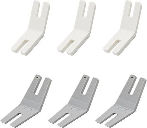 6Pcs Hump Jumper Sewing Tools, Button Clearance Plate Presser Foot Fit All Sewing Machines, Ideal for Quilting, Hemming or Crafting Projects in Saudi Arabia