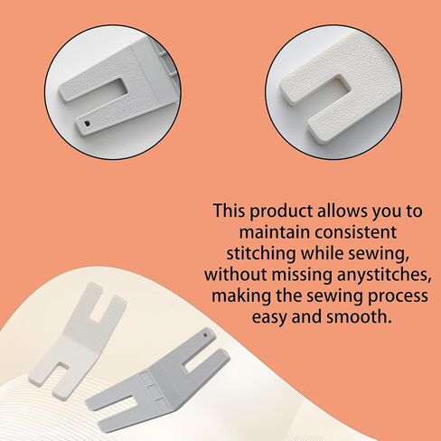6Pcs Hump Jumper Sewing Tools, Button Clearance Plate Presser Foot Fit All Sewing Machines, Ideal for Quilting, Hemming or Crafting Projects in Saudi Arabia