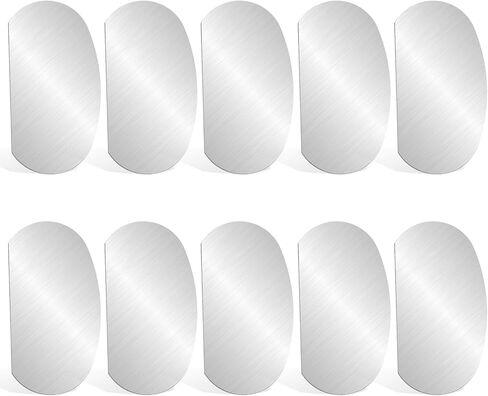 10Pcs Stainless Steel Clay Scraper, Steel Pottery Tools Clay Ribs DIY Ceramics Sculpting Tools Smooth Scraper Sculpture Cutter Crafts Tool Kits for Texturing Artists Modeling Potter in Kuwait