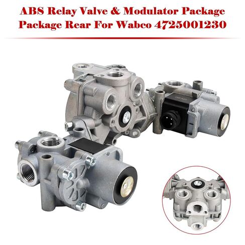 ABS صمام التتابع وحزمة المغير حزمة الخلفية لـ Wabco TDAS4725001230 S472-500-123-0 8235-S4725001230 6300-4725001230 WAB4725001230 4725001209 4725001230 S4725001230 in Kuwait